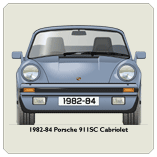 Porsche 911SC Cabriolet 1982-84 Coaster 2